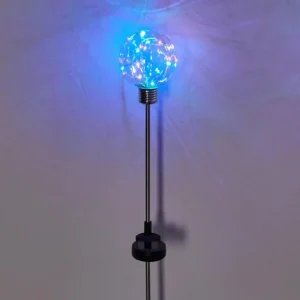 hofstein lampe solaire Liberec LED Argenté, 1 lumière, Changeur de couleurs* Lampes Modernes