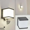 hofstein Lampe solaires Burseryd LED Anthracite, 1 lumière, Détecteur de mouvement* Lampes Modernes