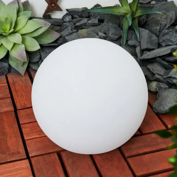 hofstein Lampe solaires Ykullen LED Noir, 1 lumière, Télécommandes, Changeur de couleurs* Lampes Modernes