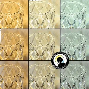 hofstein Lauter Lampe à poser LED Nickel mat, 1 lumière* Lampes Modernes