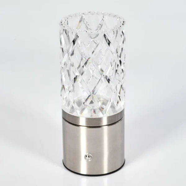 hofstein Lauter Lampe à poser LED Nickel mat, 1 lumière* Lampes Modernes