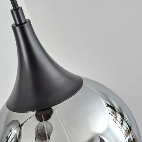 hofstein Lutarp Suspension, Suspension Noir, 3 lumières* Lampes Modernes