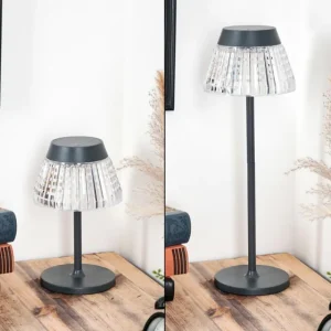 hofstein Macos Lampe de bureau, Lampe à poser, Liseuse LED Anthracite, 1 lumière* Lampes Modernes
