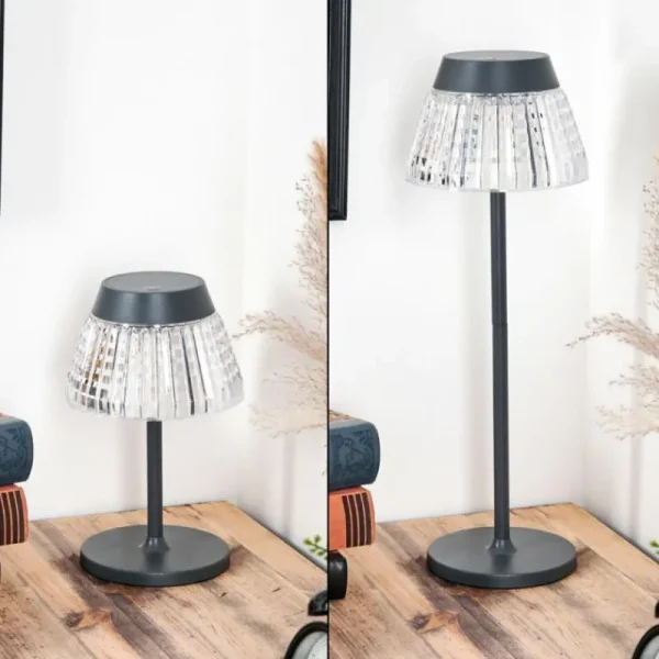 hofstein Macos Lampe de bureau, Lampe à poser, Liseuse LED Anthracite, 1 lumière* Lampes Modernes