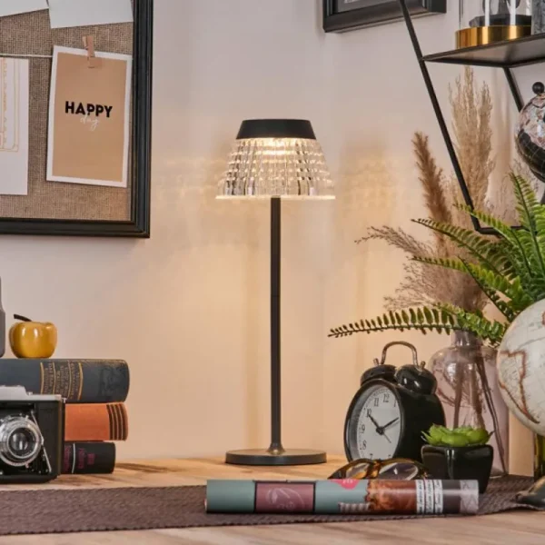 hofstein Macos Lampe de bureau, Lampe à poser, Liseuse LED Anthracite, 1 lumière* Lampes Modernes