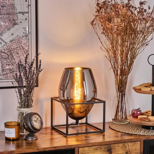 hofstein Magleby Lampe à poser Noir, 1 lumière* Lampes Modernes