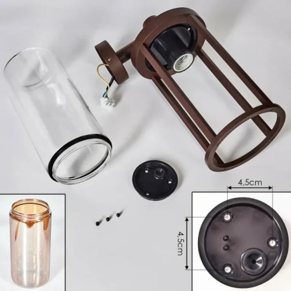 hofstein Martinha Lampe murale d´extérieur Rouille, 1 lumière* Lampes Modernes