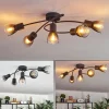 hofstein Medelim Plafonnier Clair, Fumé, 5 lumières* Lampes Modernes
