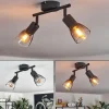 hofstein Medelim Plafonnier Noir, 2 lumières* Lampes Modernes