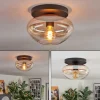 hofstein Mertola Plafonnier, Boule lumineuse Ambre, Clair, 1 lumière* Lampes En Verre
