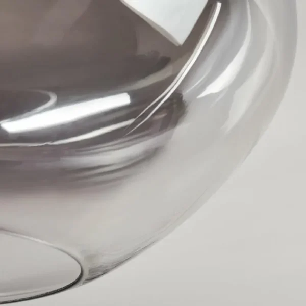 hofstein Mertola Plafonnier, Boule lumineuse Clair, Fumé, 1 lumière* Lampes Modernes