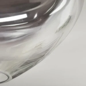 hofstein Mertola Plafonnier, Boule lumineuse Clair, Fumé, 1 lumière* Lampes Modernes