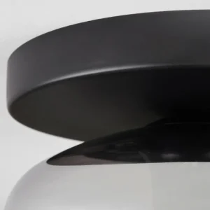 hofstein Mertola Plafonnier, Boule lumineuse Fumé, 1 lumière* Lampes Modernes