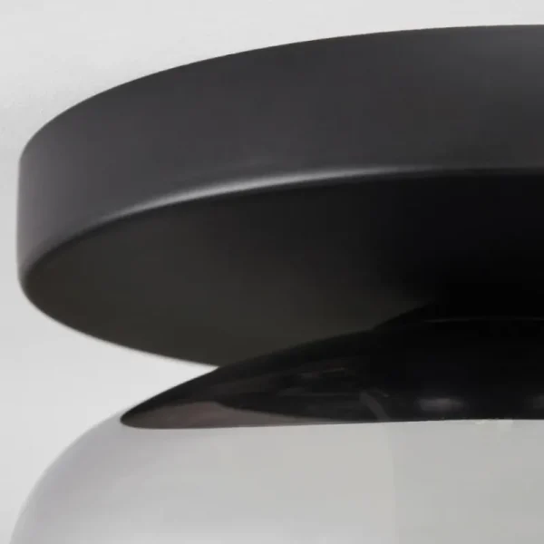 hofstein Mertola Plafonnier, Boule lumineuse Fumé, 1 lumière* Lampes Modernes