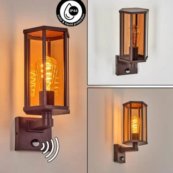 hofstein Monfanim Lampe murale d´extérieur Rouille, 1 lumière* Lampes Modernes