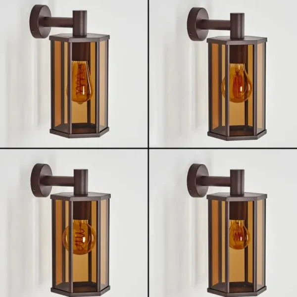hofstein Monfanim Lampe murale d´extérieur Rouille, 1 lumière* Lampes Modernes