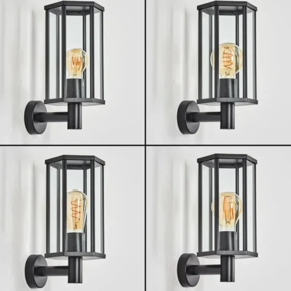 hofstein Monfanim Lampe murale d´extérieur Noir, 1 lumière* Lampes Modernes