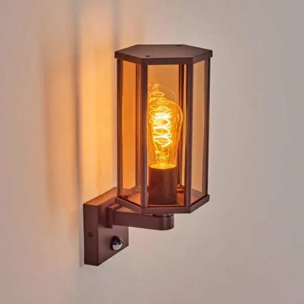 hofstein Monfanim Lampe murale d´extérieur Rouille, 1 lumière* Lampes Modernes