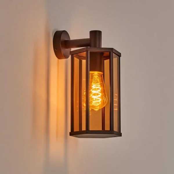 hofstein Monfanim Lampe murale d´extérieur Rouille, 1 lumière* Lampes Modernes