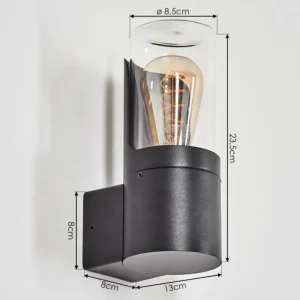 hofstein Morbak Lampe murale d´extérieur Noir, 1 lumière* Lampes Modernes