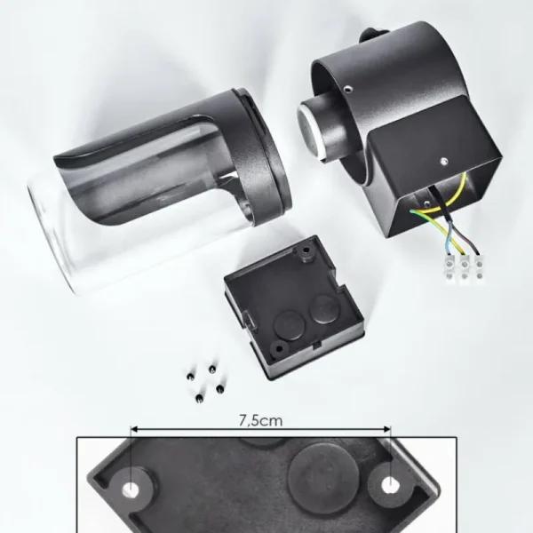 hofstein Morbak Lampe murale d´extérieur Noir, 1 lumière* Lampes Modernes