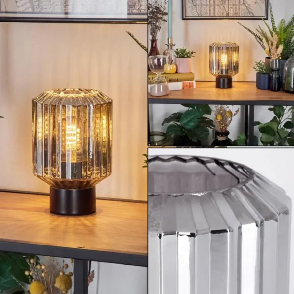 hofstein Moruja Lampe à poser Noir, 1 lumière* Lampes Modernes
