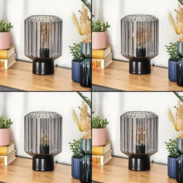 hofstein Moruja Lampe à poser Noir, 1 lumière* Lampes Modernes