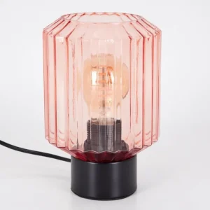 hofstein Moruja Lampe à poser Noir, 1 lumière* Lampes En Verre