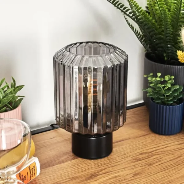 hofstein Moruja Lampe à poser Noir, 1 lumière* Lampes Modernes