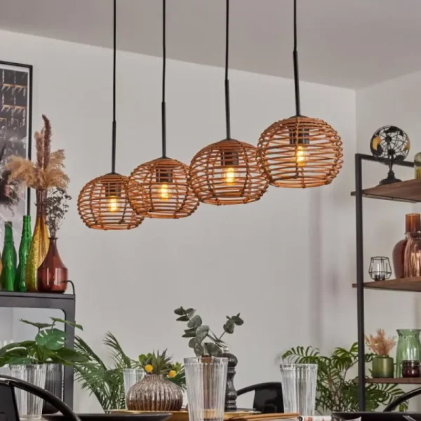 hofstein Mulstrand Suspension Écru, 4 lumières* Lampes Modernes