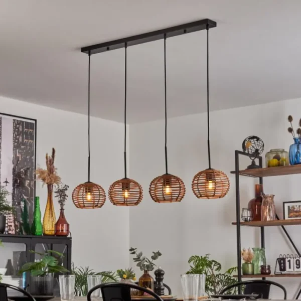 hofstein Mulstrand Suspension Écru, 4 lumières* Lampes Modernes