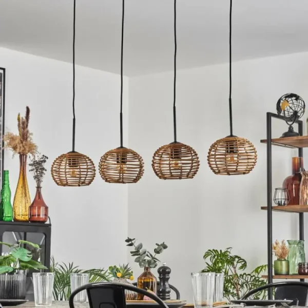hofstein Mulstrand Suspension Écru, 4 lumières* Lampes Modernes