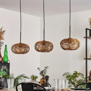 hofstein Mulstrand Suspension Noir, 3 lumières* Lampes Modernes