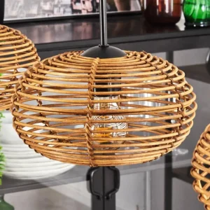 hofstein Mulstrand Suspension Noir, 3 lumières* Lampes Modernes