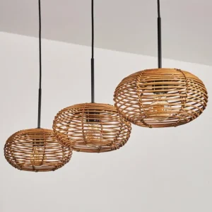 hofstein Mulstrand Suspension Noir, 3 lumières* Lampes Modernes