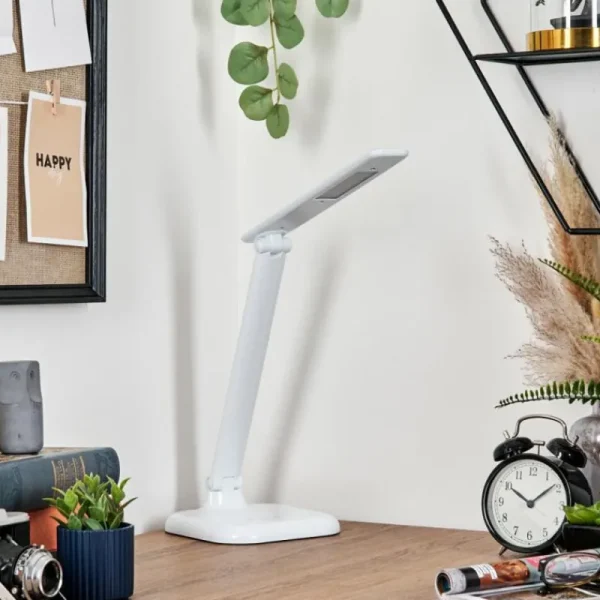 hofstein Munkdrup Lampe à poser, Liseuse LED Blanc, 1 lumière* Lampes Modernes