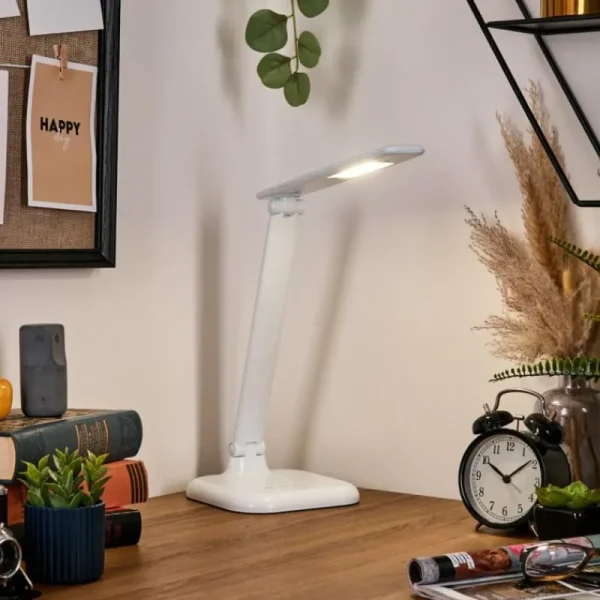 hofstein Munkdrup Lampe à poser, Liseuse LED Blanc, 1 lumière* Lampes Modernes