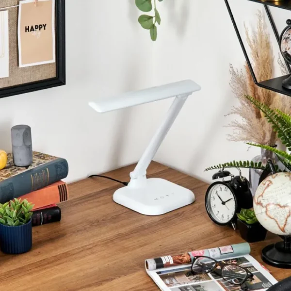 hofstein Munkdrup Lampe à poser, Liseuse LED Blanc, 1 lumière* Lampes Modernes