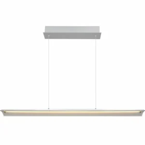 Luminaires Globo Lighting Muriella Suspension LED Clair, 1 lumière* Lampes En Verre