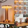 hofstein Myrby Lampe à poser LED Cuivre, 1 lumière* Lampes Modernes