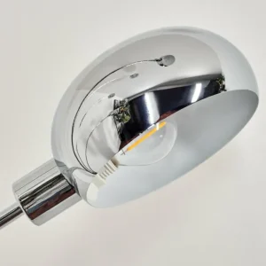 hofstein Nikkala Lampadaire Chrome, Marbre, Blanc, 5 lumières* Lampes Modernes