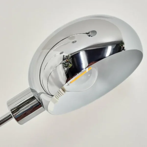 hofstein Nikkala Lampadaire Chrome, Marbre, Blanc, 5 lumières* Lampes Modernes