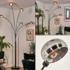 hofstein Nikkala Lampadaire Noir, 5 lumières* Lampes Modernes