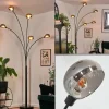 hofstein Nikkala Lampadaire Noir, 5 lumières* Lampes Modernes