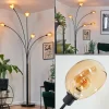 hofstein Nikkala Lampadaire Noir, 5 lumières* Lampes En Verre