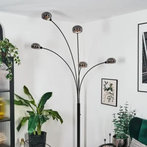hofstein Nikkala Lampadaire Noir, 5 lumières* Lampes Modernes