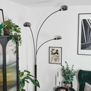 hofstein Nikkala Lampadaire Noir, 3 lumières* Lampes Modernes