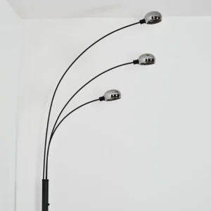 hofstein Nikkala Lampadaire Noir, 3 lumières* Lampes Modernes