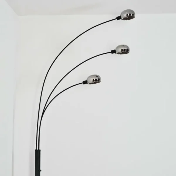 hofstein Nikkala Lampadaire Noir, 3 lumières* Lampes Modernes