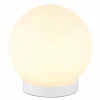 Luminaires Globo Lighting Norta Lampe à poser Blanc, 1 lumière* Lampes En Verre